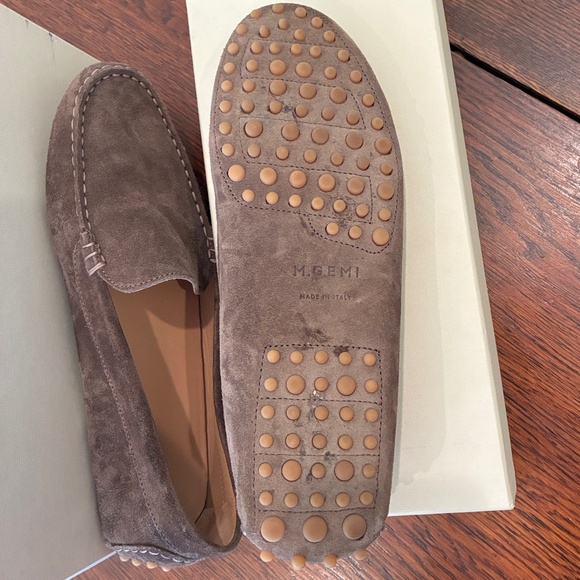 M. Gemi The Felize driving moccasin Mushroom 40.5 - Picture 5 of 8